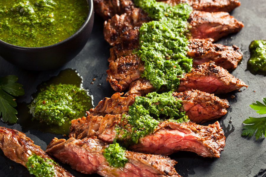 Skirt Steak with Chimichuri