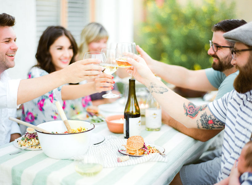 Serving and Hosting a BBQ Wine Party