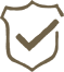 Drawing of Shield with checkmark