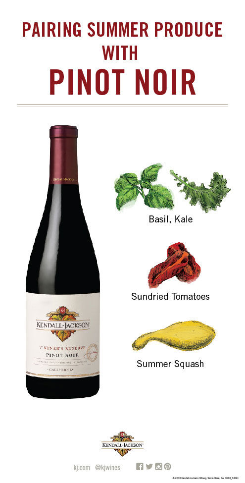 Pairing Summer Produce with Pinot Noir