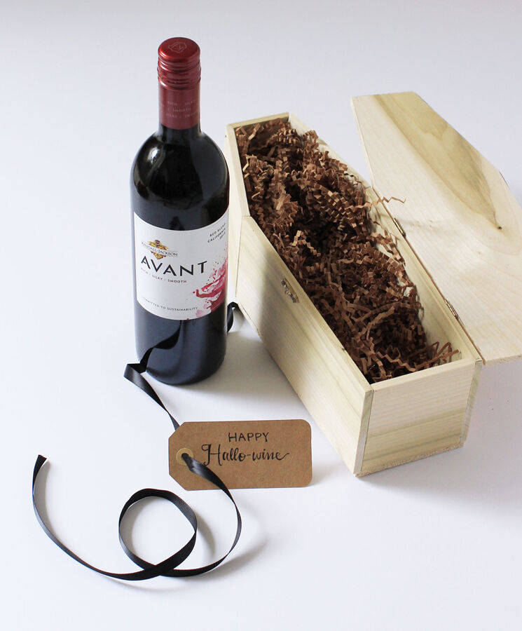 Kendall-Jackson wine with coffin