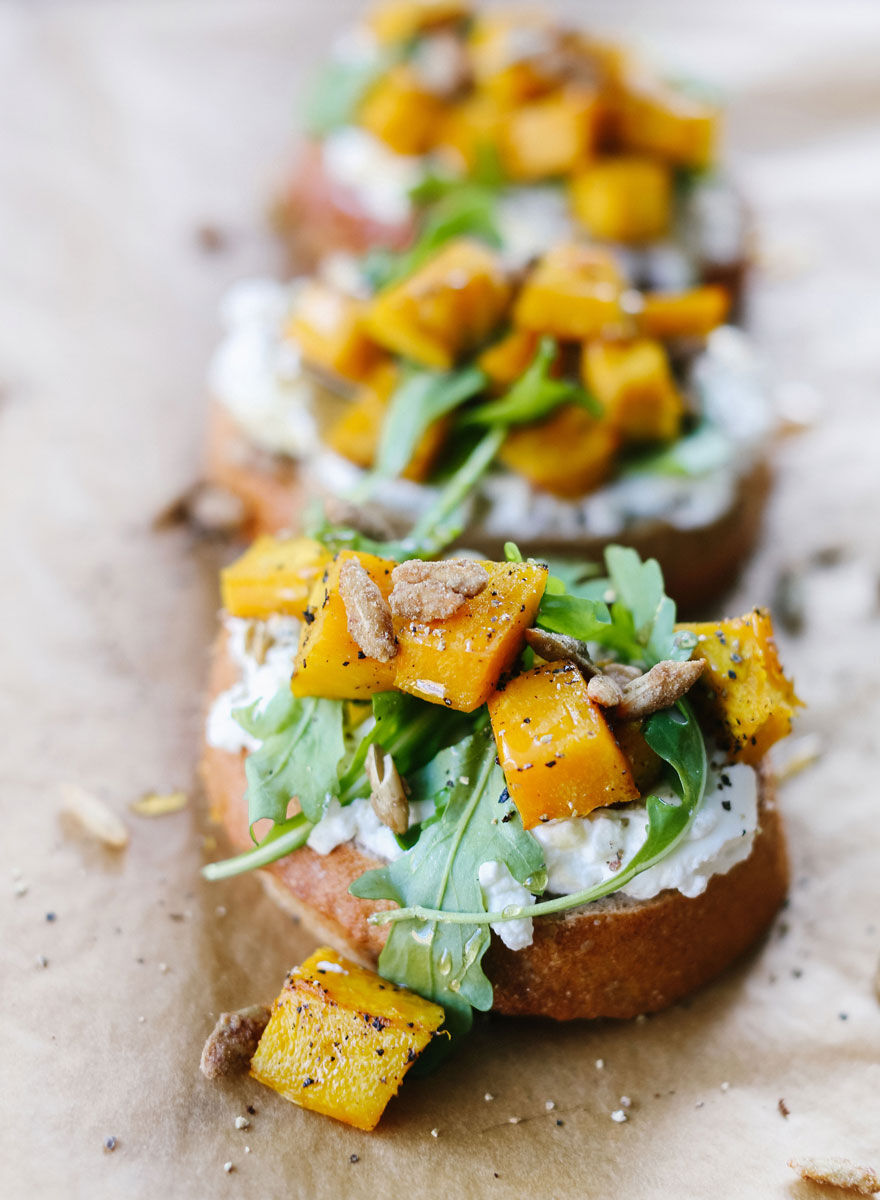 Pumpkin Bruschetta