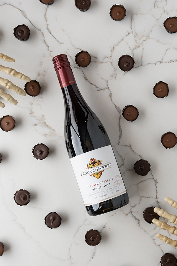 Pinot Noir with Peanut Butter Cups